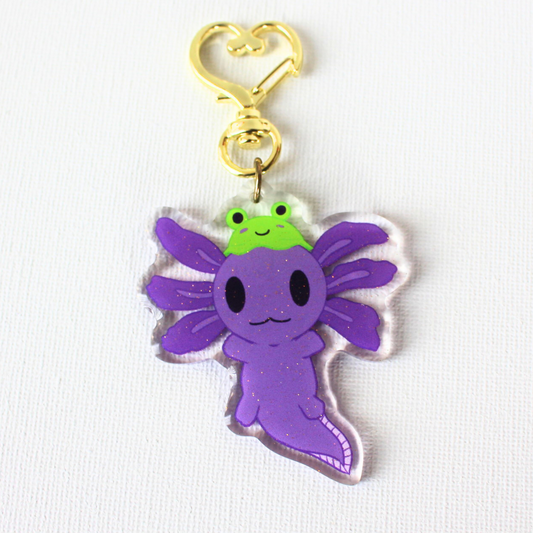 Axolotl Keychain