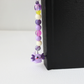 Purple Axolotl Beaded Bookmark