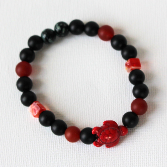 Red Turtle Bracelet