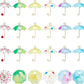 Umbrella Beaded Bookmarks (Made to Order)