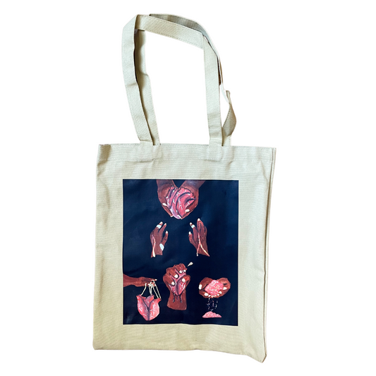 "Play With My Heart" Tote Bag